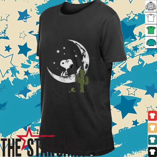 Peanuts Snoopy Moon T Shirt