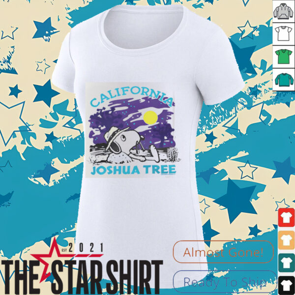 Peanuts Snoopy x Joshua Tree National Park shirt