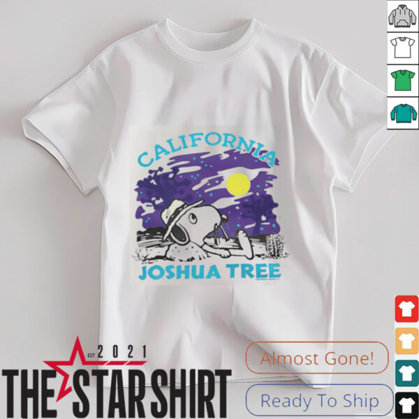 Peanuts Snoopy x Joshua Tree National Park shirt