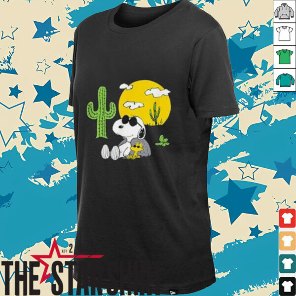 Peanuts   Summer   Snoopy & Woodstock Desert T Shirt