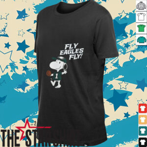 Philadelphia Eagles Snoopy Unisex Heavy Cotton Tee