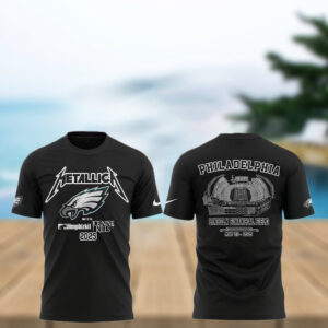 Philadelphia Eagles x Metallica M72 World Tour T Shirt Unique Gifts For Music Lovers2