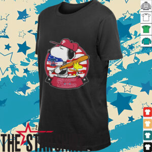 Philadelphia Phillies Shirt Snoopy And Woodstock Philadelphia Phillies American Flag...