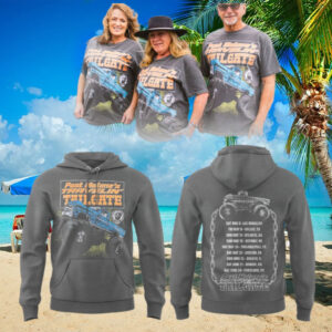 Post Malone Traveling Tail Gate Merch Tour 2025 Special Hoodie