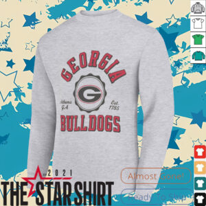 Pressbox Georgia Bulldogs Women’s Cream Tri Blend Bishop Knobi T...