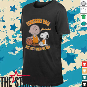 Charlie Brown And Snoopy Tennessee Vols Forever Not Just When...