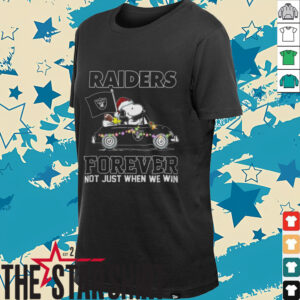 Raiders Football Snoopy Driving Car Forever Not Just When We...