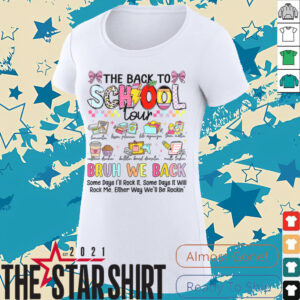 Retro Lightning Bolt ABCD Back To School Tour Teacher Funny...