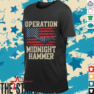 Retro Midnight Hammer B 2 Stealth Jet Operation USA Flag...
