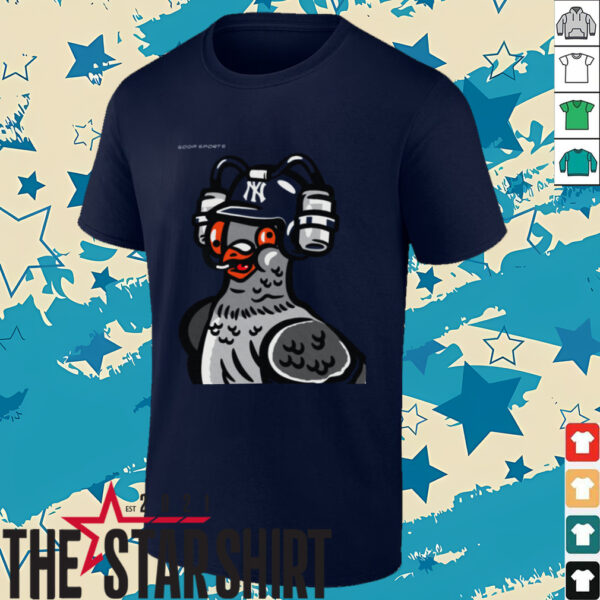 SODA SPORTS New York Yankees Pigeon Shirt