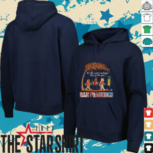 San Francisco Sports Teams Mascot Abbey Road It’s The Most Wonderful Time Of The Year Shirt