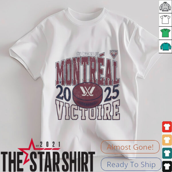 Series Eliminatoires LPHF Montreal Victoire 2025 shirt