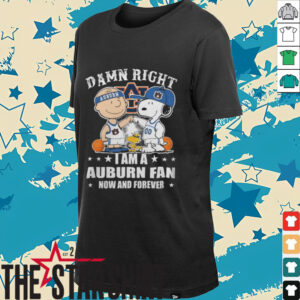 Snoopy And Charlie Brown Auburn Tigers Basketball Fan T Shirt...