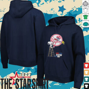 Snoopy And Woodstock Painting New York Yankees MLB Logo Shirt...