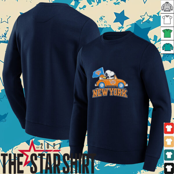 Snoopy Car New York Shirt