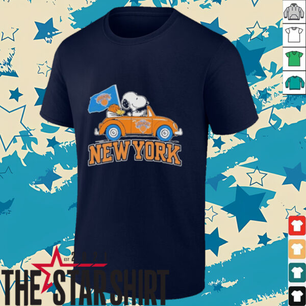 Snoopy Car New York Shirt