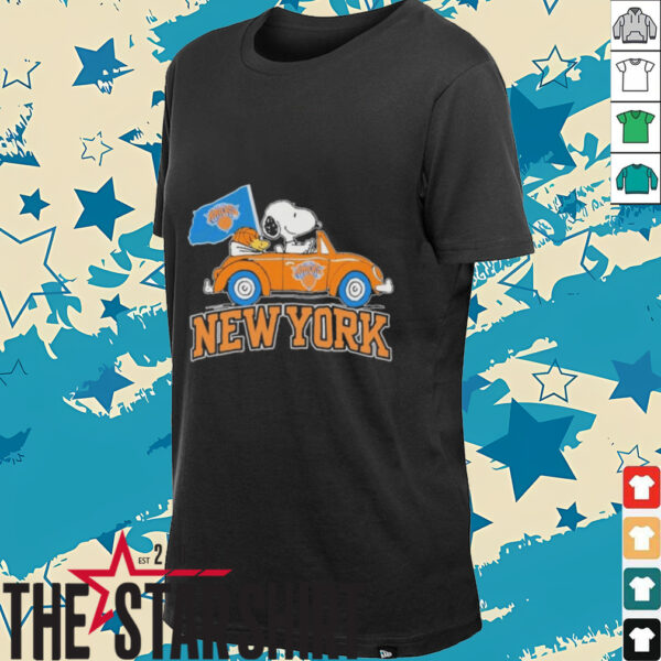 Snoopy Car New York Shirt