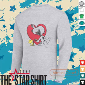 Snoopy Drawing Heart Cute Shirt