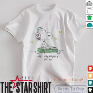 Snoopy Full Frequency Sound Shirt