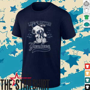 Snoopy Life Is Better With New York Yankees Heart 2025 Shirt3