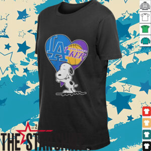 Snoopy Lover Los Angeles Lakers And Dodgers T Shirt