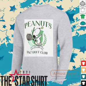 Snoopy Peanuts racquet club shirt