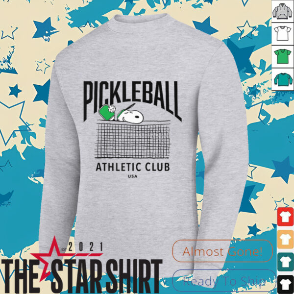 Snoopy Pickleball Champion Raglan Shirt