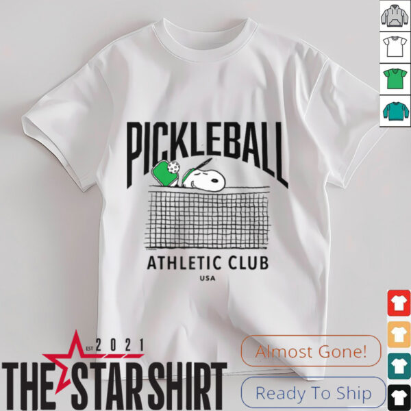 Snoopy Pickleball Champion Raglan Shirt
