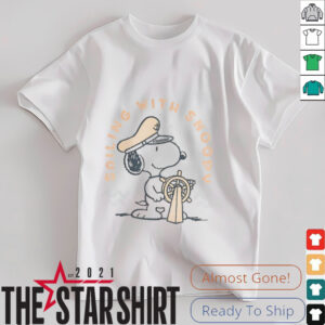 Snoopy Print T shirt