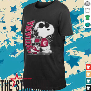 Snoopy The Peanuts Indiana Hoosiers Basketball Shirt