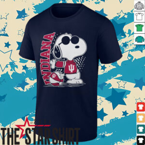 Snoopy The Peanuts Indiana Hoosiers Basketball Shirt2