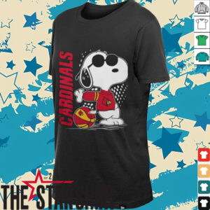 Snoopy The Peanuts Louisville Cardinals Basketball Shirt