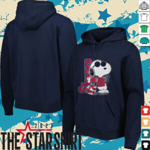 Snoopy The Peanuts St. John’s Red Storm Basketball Shirt