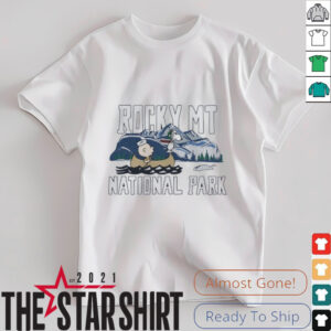 Snoopy x Charlie Brown Rocky Mountain National Park shirt