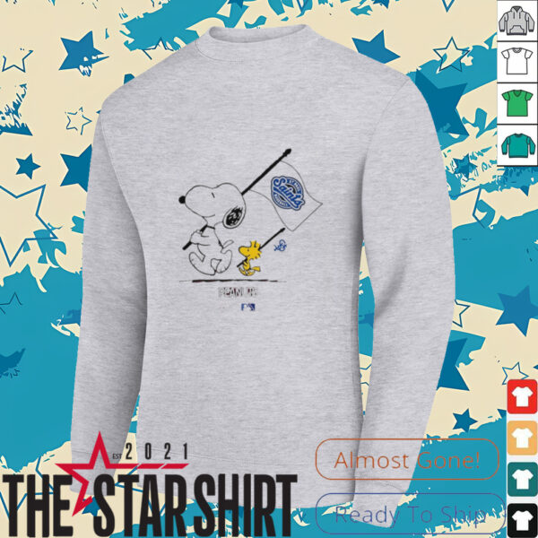 St Paul Saints Peanuts Snoopy and Woodstock shirt
