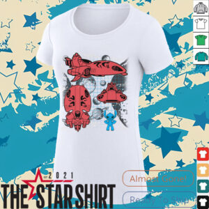 Stitch Experiment 626 Spaceship Blueprint Shirt