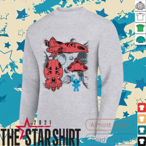 Stitch Experiment 626 Spaceship Blueprint Shirt