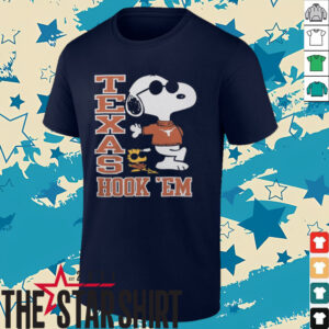 Texas Longhorns Snoopy Woodstock Sunglasses T Shirt2