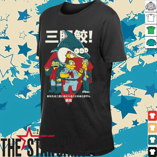 The Simpsons Jaws Parody Shirt