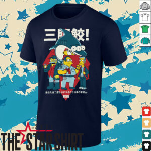 The Simpsons Jaws Parody Shirt