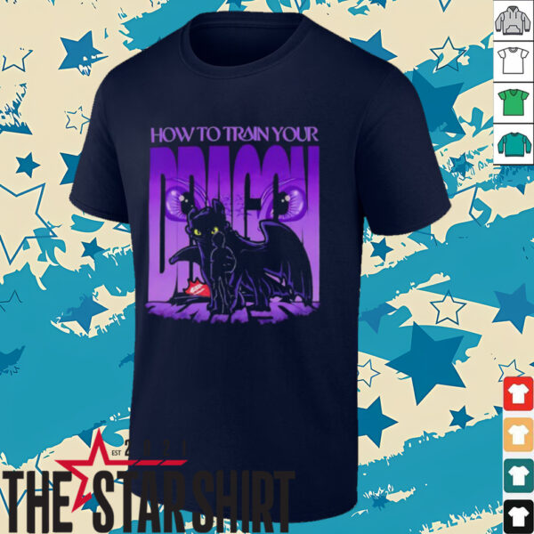 Toothless and Hiccup from How to Train Your Dragon shirt