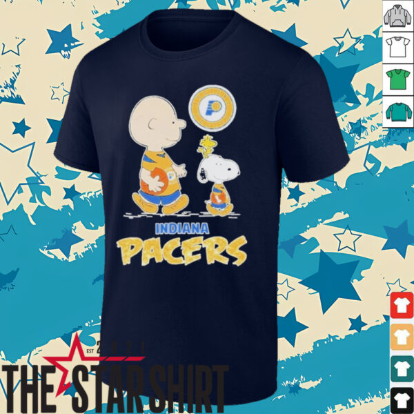 Top Indiana Pacers Basketball Peanuts Snoopy T shirt