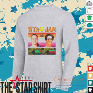 WTA Jam Kasatkina and Zabiiako shirt