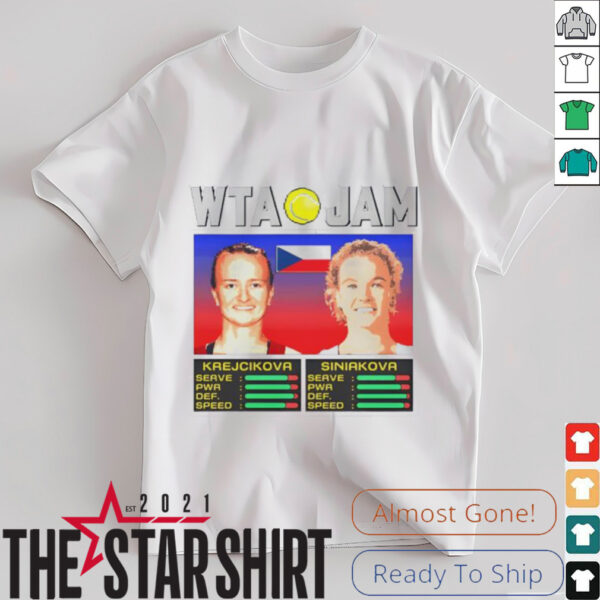 WTA Jam Krejcikova and Siniakova shirt