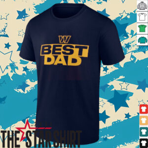 Washington Commanders Best Dad T Shirt