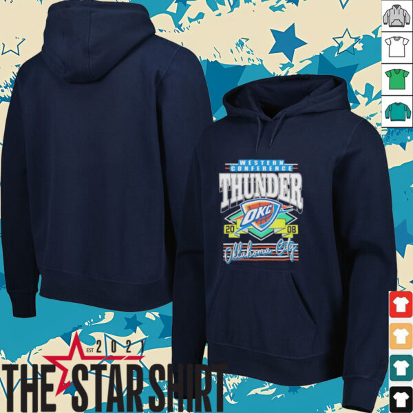 Western Conference Oklahoma City Thunder 2008 shirt