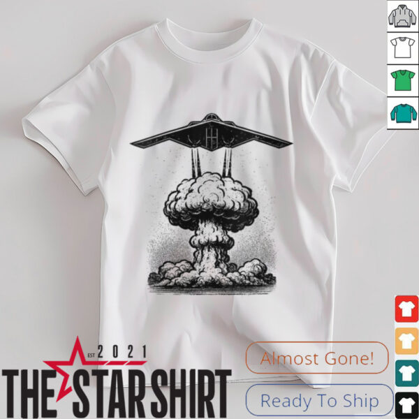Womens B 2 Stealth Bomber Military Airplane B2 Bomber Shirt