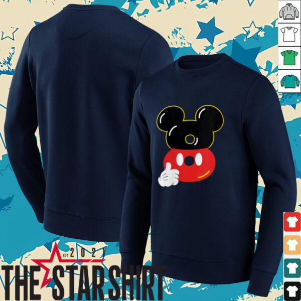 Womens Disney Mickey Numbers _8_ Eighth 8th Birthday Party Gift Shirt