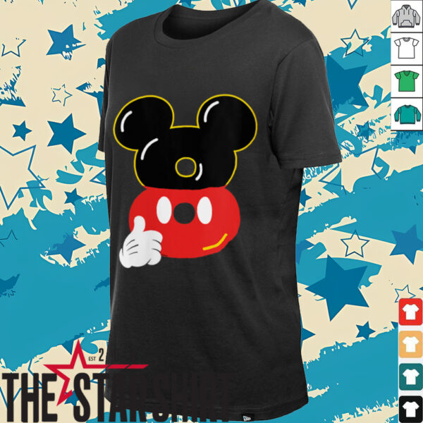 Womens Disney Mickey Numbers _8_ Eighth 8th Birthday Party Gift Shirt