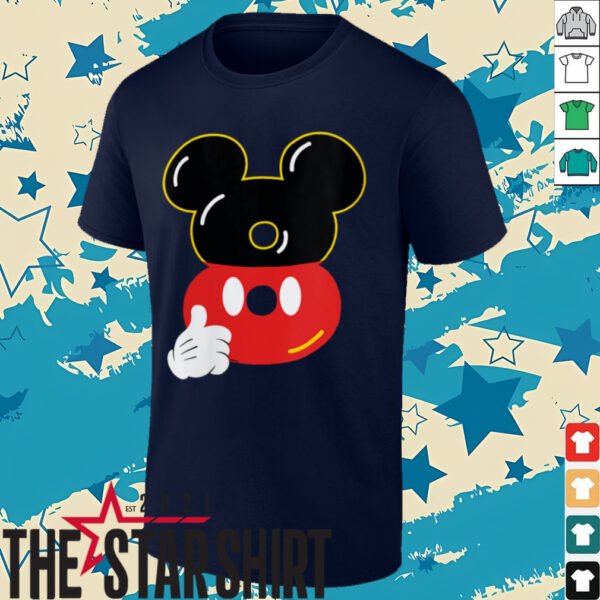 Womens Disney Mickey Numbers _8_ Eighth 8th Birthday Party Gift Shirt